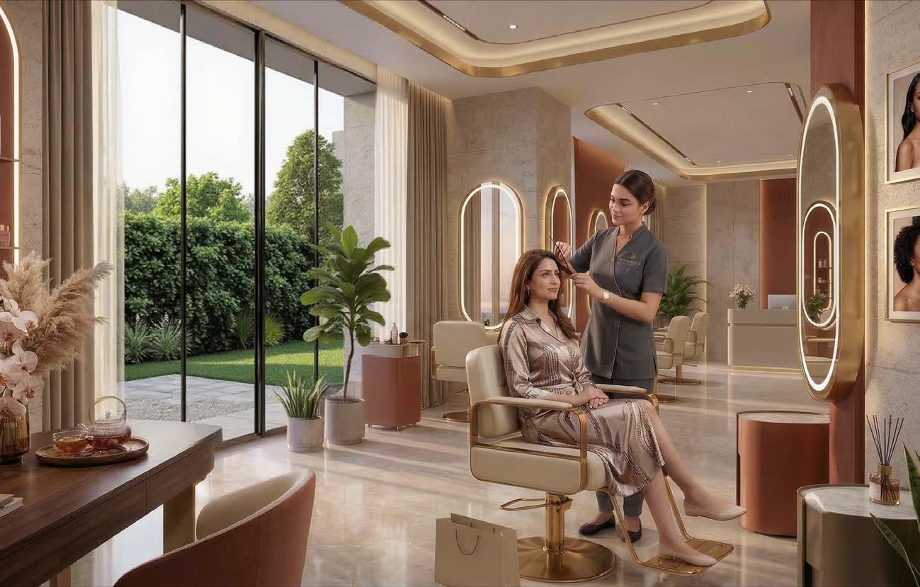 Grand 5-Star Entrance Lobby at BPTP SkyNest