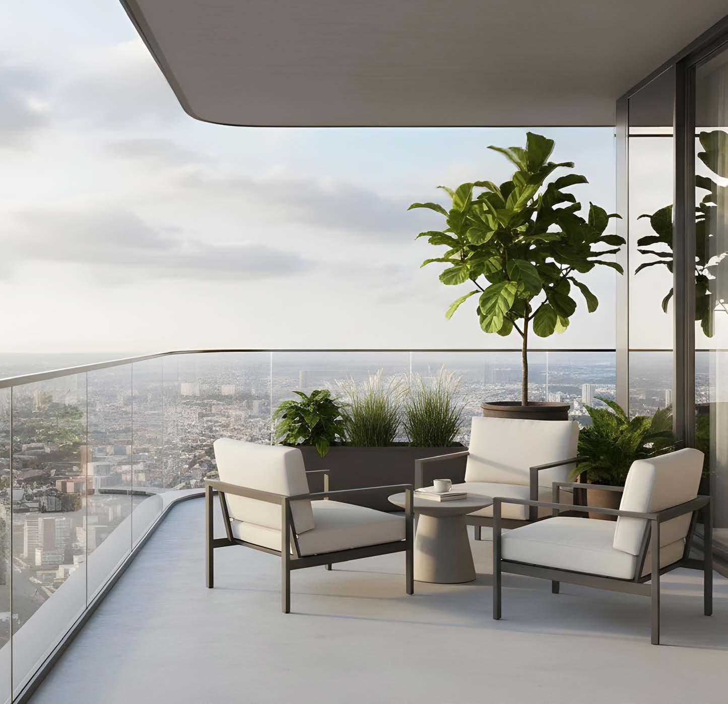 Guest rooms and premium residences